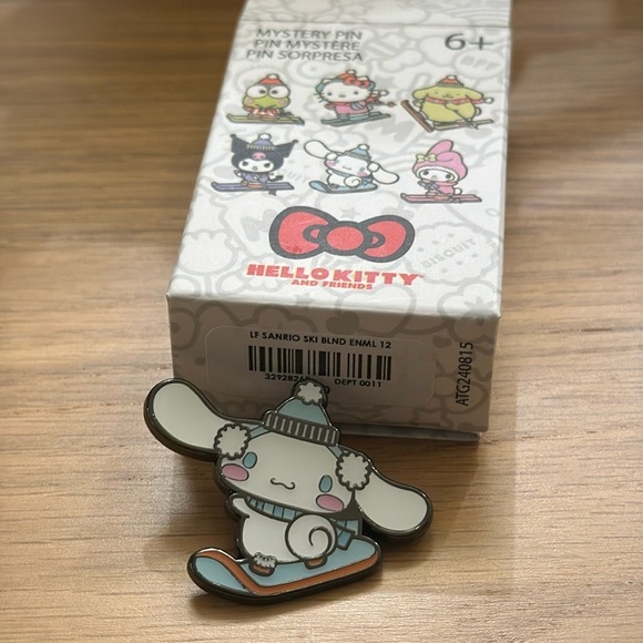 LoungeFly x Sanrio Hello Kitty and Friends Blind Box Pin - Skiing Cinnamoroll - Picture 1 of 1